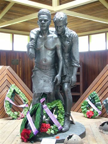 Visit the Kokoda War Museum and pay tribute to the Australian Diggers and Fuzzy Wuzzy Angels of the Kokoda Track